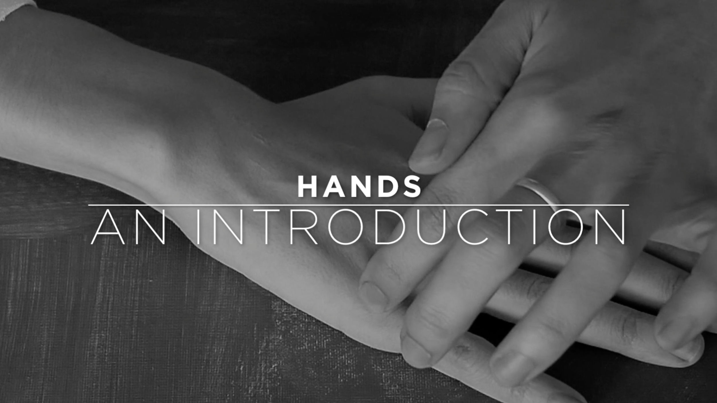 Hands: An introduction